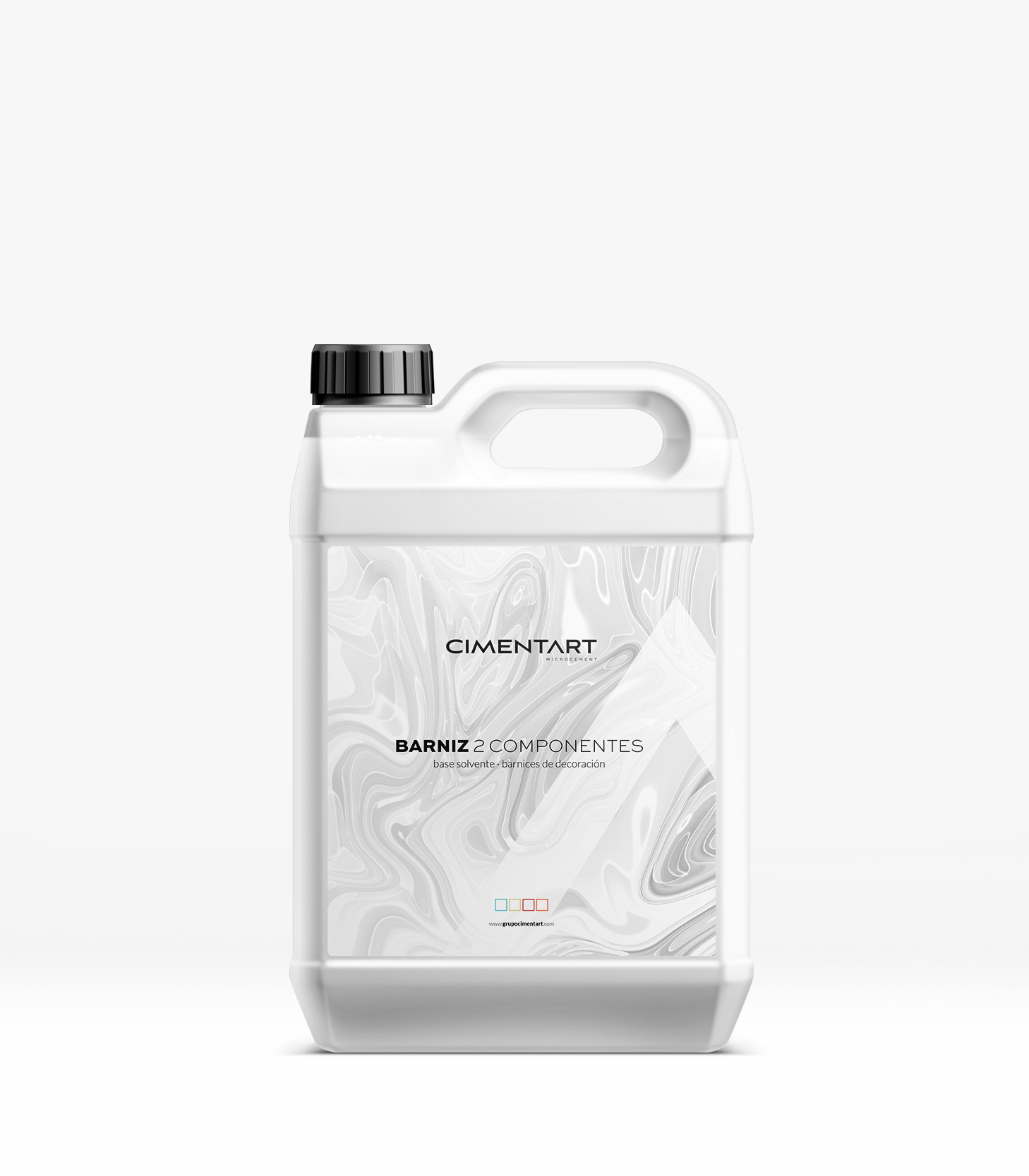 Microcemento, Barniz 2C base solvente alto tránsito HARD SB solvent-based 2C varnish - Image 1